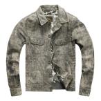  баранья кожа жакет мужской натуральная кожа Vintage Denim style котороткое пальто теплоизоляция . способ зимний костюм кожа внешний кожаная куртка блузон осень одежда водонепроницаемый 