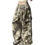  камуфляж Denim брюки мужской женский широкий брюки камуфляж рисунок джинсы милитари серия ботинки cut Roo z Buggy камуфляж -ju