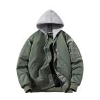 ma1 "куртка пилота" мужской осень-зима защищающий от холода . способ casual куртка с логотипом Zip выше блузон Rider's симпатичный 