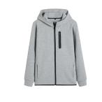 футболка Zip выше Parker s влажный Parker тянуть over мужской большой размер casual спорт одноцветный с капюшоном .. пот скорость .