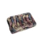 ネックウォーマー レディース ラビットファー ネックガード 秋冬 防寒保温 防風 もこもこ 柔らかい 軽量 純色 無地 小顔効果 ぽかぽか