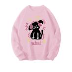  Parker тянуть over собака рисунок футболка женский верхняя одежда мода тренировочный Parker длинный рукав ... добрый большой размер хлопок удобный 