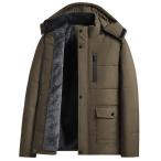  пуховик обратная сторона ворсистый с хлопком жакет M-5XL мужской жакет с хлопком толстый .. бизнес зима пальто джентльмен зимний костюм sinia легкий 