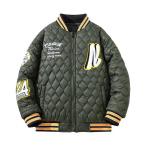 с хлопком жакет куртка мужской двусторонний осень-зима down хлопок стеганная куртка american модный письмо Street 