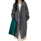  женский шерстяное пальто la автомобиль пальто тренчкот большой размер двусторонний шерсть одноцветный надеты .. Roo z casual одежда внешний жакет 