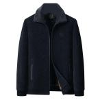  обратная сторона ворсистый пальто средний год пожилые люди предназначенный боа жакет мужской защищающий от холода блузон . год .. зима одежда . способ теплоизоляция теплый . весна осень-зима winter внешний 