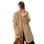  женский меховое пальто половина длина искусственный мех боа жакет мех внешний теплоизоляция теплый .... кардиган свободно осень 