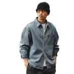  тяжелый to Denim рубашка American Casual тяжелый to Denim жакет весна лето Vintage woshu обработка кнопка down casual 