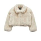 フェイクファージャケット 毛皮コート レディース ファーアウター 防寒 防風 シンプル 冬 エレガント シャギー モコモコ ブルゾン 厚手