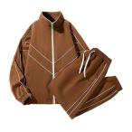  джерси мужской выставить длинный рукав Parker длинные брюки верх и низ Zip выше большой размер защищающий от холода тянуть over вентиляция салон одежда 