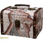 メイクボックス 化粧品収納ボックス 収納ボックス レトロ 大容量 収納 持ち運び 多機能 かわいい 整理簡単 木製 宝石箱 雑貨 小物入れ