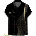 桜柄 Tシャツ メンズ メンズ 半袖 おしゃれ フウェア スウェット アメカジ Tシャツ ブラックサンタ メンズ アクアリフト メンズ メ