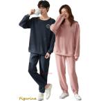 ショッピングペア カップル ジュタオピン ペア パジャマ カップル 2着セット ペア パジャマ 長袖 パジャマ メンズ おしゃれ パジャマ ペア 秋 レディース 春
