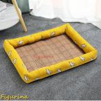  собака bed ...... домашнее животное bed летний кошка bed прохладный цветочный принт игрушка есть домашнее животное bed 4 сезон обращение скольжение трудно обратная сторона ткань салон 