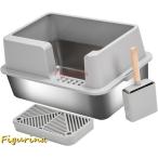  кошка для туалет tray нержавеющая сталь производства туалет box удален возможность глубокий type &amp; большой . кошка для туалет хлеб товары для домашних животных большой кошка . кошка для,