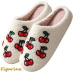  салон обувь женский мужской зима вишня . клубника сменная обувь тапочки ... теплый предотвращение скольжения симпатичный защищающий от холода нежный легкий 