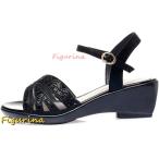 ショッピングウエッジソール サンダル ウエッジソール サンダル ぺたんこ ラインストーン 大人 可愛い レディース コンフォート 大きいサイズ 疲れにくい 痛くない