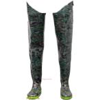 ウェーダー 釣り 渓流 フィッシング 迷彩柄 ヒップウエイダー 防水 防災グッズ アウトドア ガーデニング 水田仕事 畑仕事 田植え用長靴