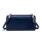 スマホショルダー 斜めがけ お財布バッグ 大容量 撥水 PUレザー 長さ調整可 ウォレット カードケース ポシェット レディース 札入れ