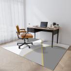 チェアマット ゲーミングチェアマット 足元マット ソフト 北欧風 オシャレ 静電気防止 静音性 大判 ずれない 滑り止め 吸水性 速乾性