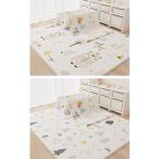  baby игровой коврик складной 180x160x1.5cm перевозка XPE материалы легкий эластичность хорошо удар смягчение толстый предотвращение скольжения водонепроницаемый . грязный симпатичный 