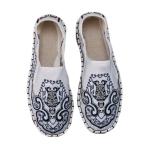  эспадрильи обувь туфли без застежки jute низ мужской Flat этнический linen удобный "дышит" мягкий низкая упругость супер-легкий скорость .. весна лето 