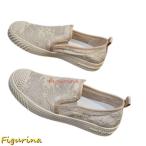 エスパドリーユシューズ レディース メッシュスリッポン サンダル ローカット シースルー 素足 通気性 軽量 疲れにくい 滑り止め 夏用