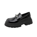  Loafer bit Loafer женский высокий каблук туфли без застежки эмаль 5.5cm futoshi каблук рост выше туфли-лодочки толщина низ модный прекрасный ножек 