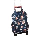 キャスター付き キャリーバッグ スーツケース 2way 花柄 ソフトキャリーケース ナイロン 丈夫 コンパクト 静音 折りたたみ 大容量