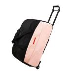 キャスターバッグ トロリーケース 2way ボストンキャリー キャスター付き トラベルバッグ 大容量 防水 ドローバー付き おしゃれ 2輪