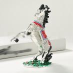馬 ジュエリーボックス エナメル クリスタル合金製動物 トリンケットボックス 小物入れ 置物 アクセサリーボックス オフィス 装飾品