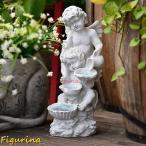 ケルビムガーデン樹脂の庭の飾り屋外天使置物像ソーラーフェアリーエンジェルホームガーデンコートヤード風景デコレーション