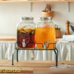 ドリンクサーバーガラスピッチャー冷...