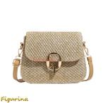 かごバッグ ショルダーバッグ 草編みバッグ 大容量 手提げカバン 夏祭り ビーチバッグ ナチュラル ストロー サマーバッグ ハンドメイド