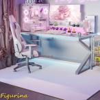 ショッピングチェアマット チェアマット 大判 床保護マット 足元 防水 カット自由 無臭 床保護カーペット 無地 防音マット 特大 フロアマット 静音吸音 在宅