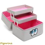  несессер макияж кейс 2 ступенчатый косметика inserting box макияж сопутствующие товары .. cosme box макияж кейс женский мобильный перевозка долговечность 