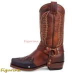 ウエスタンブーツ メンズ 大きいサイズ 乗馬ブーツ 本革 秋用 冬 ロングブーツ サイドジップ 滑り止め 太めヒール ユニセックス 刺繍