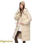 ベンチコート ロングコート ダウンコート レディース メンズ フード付き 無地 厚手 ジップアップ カジュアル 防風性 防寒性 ゆったり