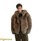  мех жакет мужской меховое пальто осень-зима одежда искусственный мех пальто меховое пальто боа жакет боа джемпер внешний ....