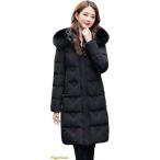 フード付き ベンチコート 超ロングダウンコート レディース ダウンコート ダウンジャケット 冬服 防寒着 あったか 大きいサイズ きれいめ