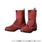 ドンケル 溶接作業用安全靴 鋼製先芯ゴム底　長編上靴　マジック　赤 26cm T-6　　　　　　　　　　　　
