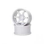 G-FORCE N-6 Drift Wheel /+6/White GD058