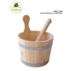 gdomo- человек g sauna sauna ведро &amp;la доллар комплект из дерева рисунок ..GOOD MORNING SAUNA Sauna Bucket &amp; Ladle Set GMS_C003