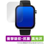 スマートウォッチ F300 保護 フィルム OverLay Absorber 高光沢 スマートウォッチ用保護フィルム 衝撃吸収 抗菌