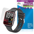 ドコモ スマートウォッチ01 Z146 保護 フィルム OverLay FLEX 高光沢 液晶保護 曲面対応 柔軟素材 衝撃吸収 透明