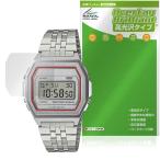CASIO CLASSIC A1000 серии защитная плёнка OverLay Brilliant for Casio наручные часы жидкокристаллический защита отпечаток пальца . есть трудно отпечаток пальца предотвращение высота глянец . покупка 