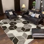 ラグ 洗える 低反発 2畳用 1畳用 マット ラグマット 夏用 カラー カーペット 北欧 180*280 おしゃれ グレー ネイビー 柄