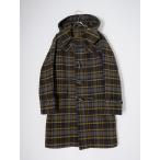 MACKINTOSH LONDON Macintosh London Британия производства GOLDEN FOX ткань WEIR проверка шерсть полупальто "даффл коут" [LCTA79538]