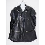 CINOHチノ 2021SS PUレザー ライダースポンチョ ベスト[LJKA79587]