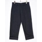 Y's wise ( Yohji Yamamoto ) шерсть укороченные брюки [LPTA83504]